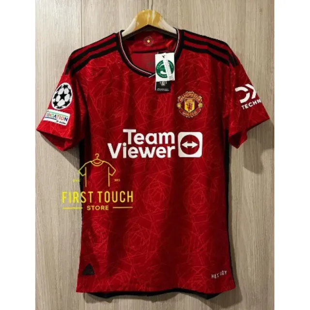 Adidas Manchester United Home Jersey UEFA Champions League