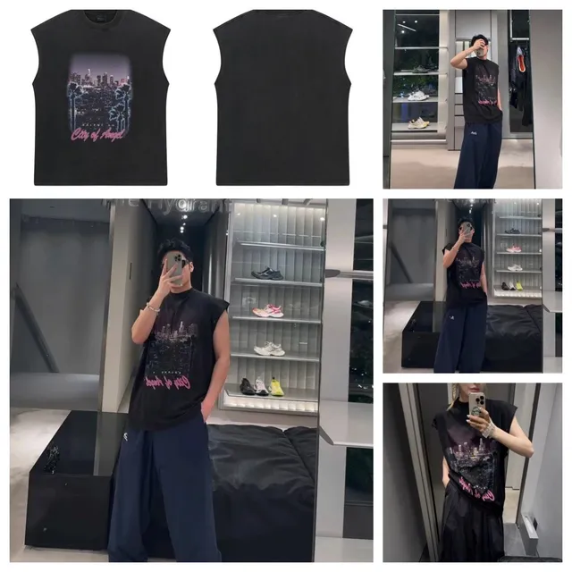 Gallery Dept. Sleeveless Tee City of Angels Print