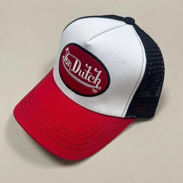 Trucker Cap Red White Navy