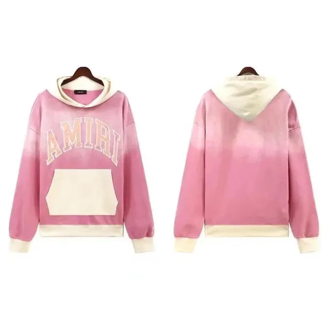 Amiri Hooded Sweatshirt Ombre Logo