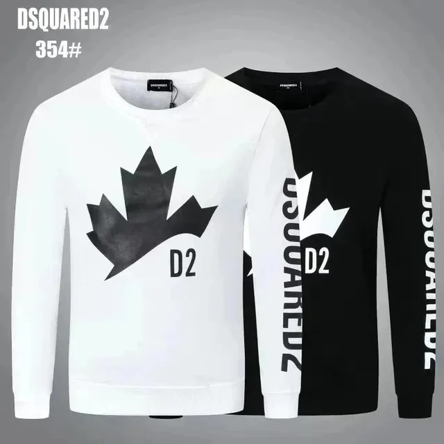 Dsquared2 Crewneck Sweatshirt Maple Leaf Logo