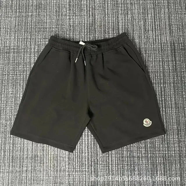 Moncler Logo Patch Shorts Classic Logo