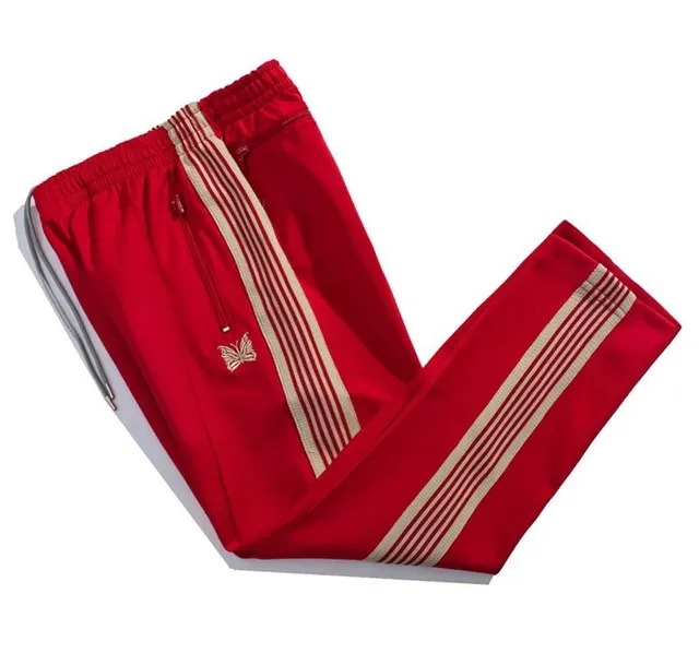 BAPE Track Pants Butterfly Logo Stripe