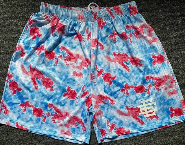 Eric Emanuel Mesh Shorts Tie-Dye