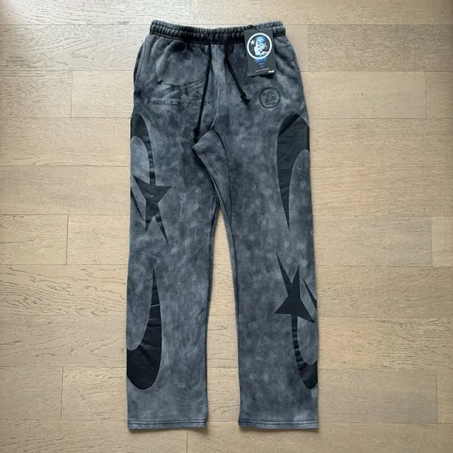 Hellstar Jogger Pants Star Print Acid Wash