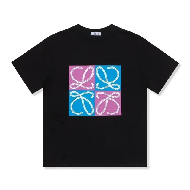 Loewe T-Shirt Rope Logo Print