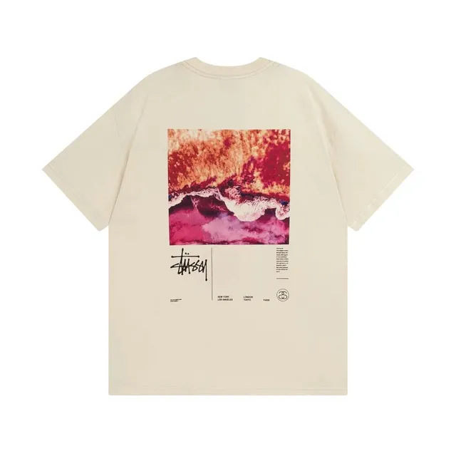Stüssy Graphic Tee Ocean Print