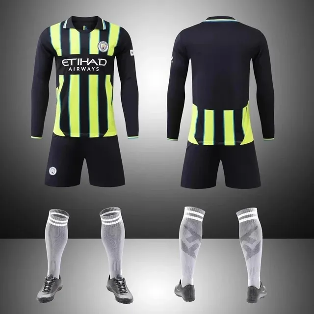 Adidas Manchester City Home Kit 2023-24 Long Sleeve