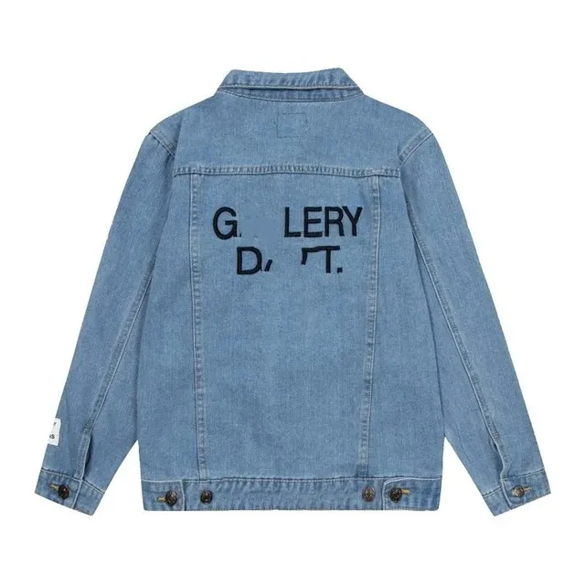 Gallery Dept. Denim Jacket G. LERY D, T. Back Print