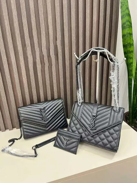 Saint Laurent Lou Lou Quilted Leather