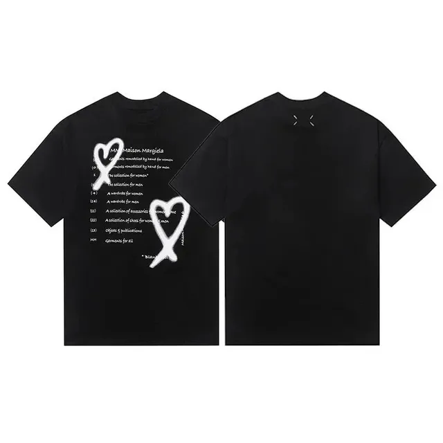Maison Margiela T-Shirt Heart Print