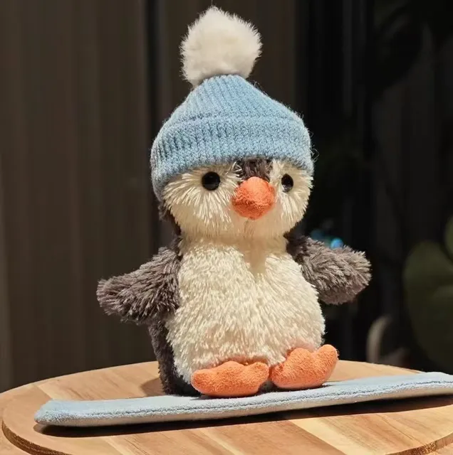 Skateboarding Penguin