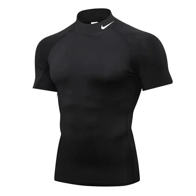 Nike Tech Fleece Mock Neck Black