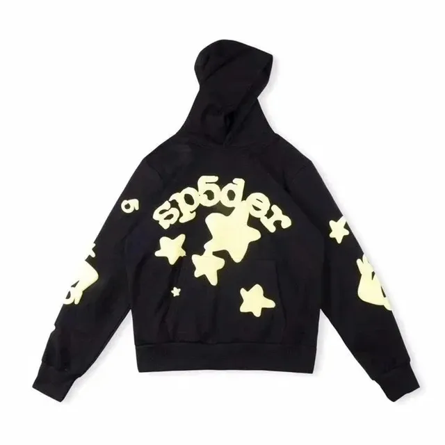 Sp5der Hoodie Star Print