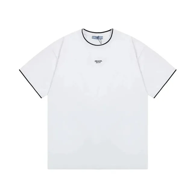 Prada Logo T-Shirt Black Trim