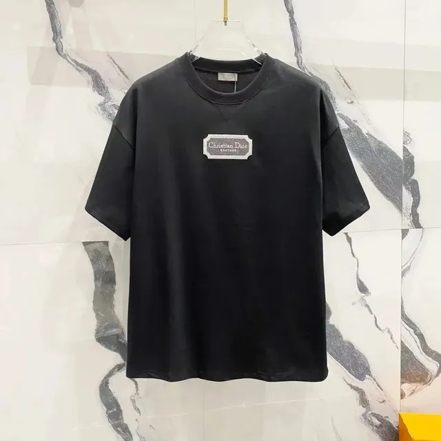 Dior Couture Logo T-Shirt Embroidered Label
