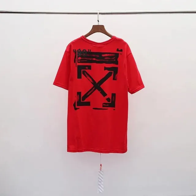 Off-White Arrow Graphic Tee Industrial Print