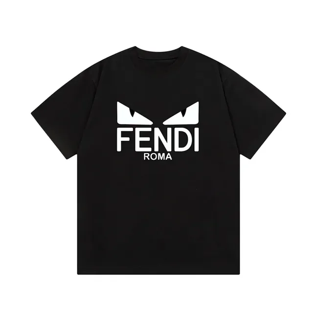 Fendi T-Shirt Monster Logo
