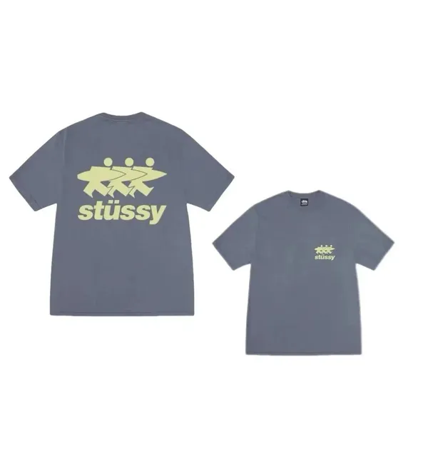 Stüssy Graphic T-Shirt Three Figures Logo