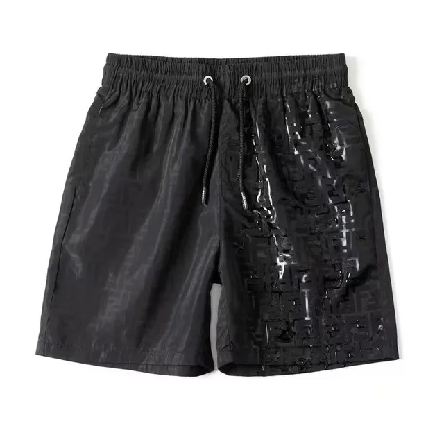 Fendi Logo-Print Shorts FF Monogram