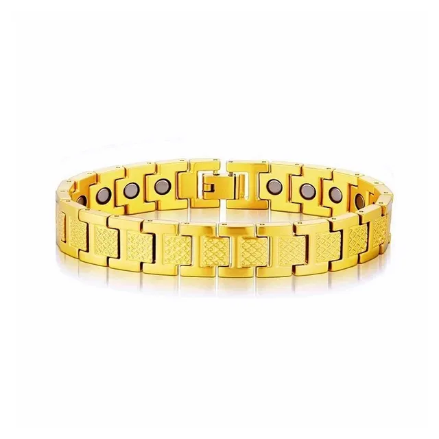 Chrome Hearts Magnetic Bracelet Textured Link