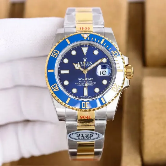 Rolex Submariner Blue Bezel