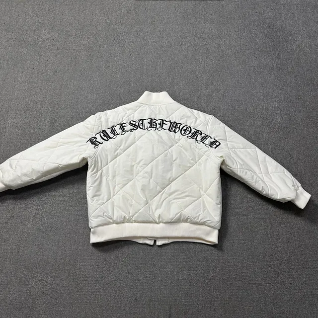 Corteiz Quilted Bomber Jacket RTEW Logo Back