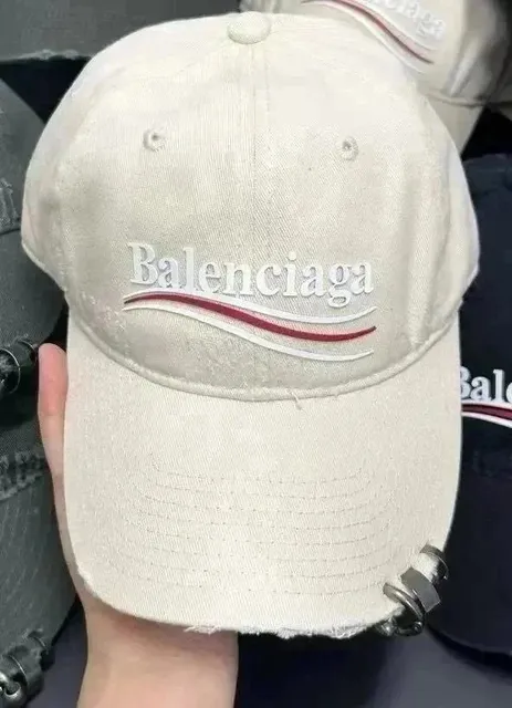 Balenciaga Baseball Cap Embroidered Logo