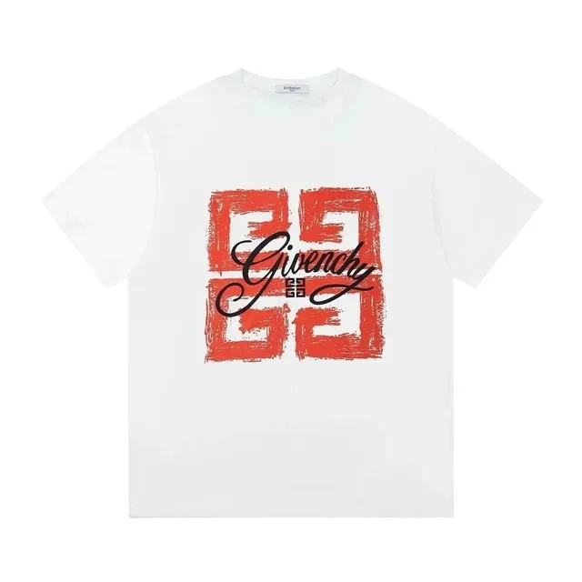 Givenchy Graphic T-Shirt Brushstroke 4G Logo