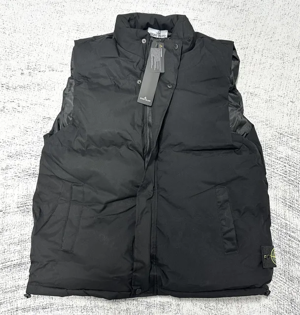 Stone Island Padded Vest Black