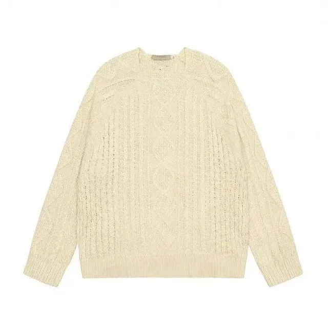 Cable Knit Sweater Cream Cable Knit