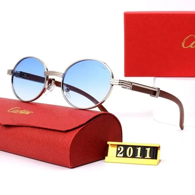 Santos De Cartier Gradient Blue Lens