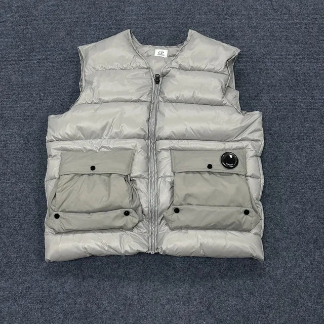 C.P. Company Goggle Vest Reflective Grey