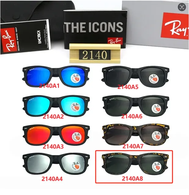Ray-Ban Wayfarer Tortoise Frame with Green Lens