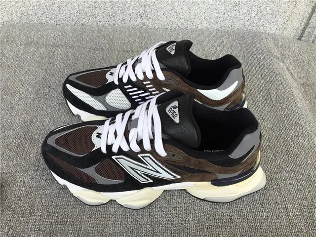 New Balance 2002R Brown Black White