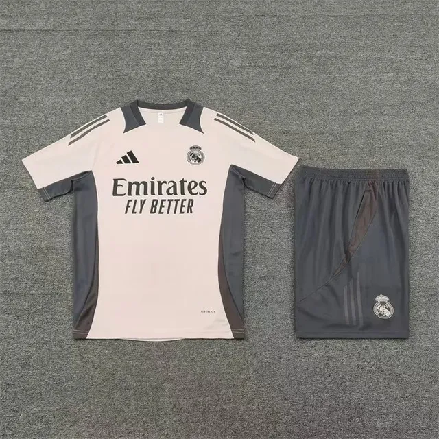 Adidas Real Madrid Training Kit Beige/Grey