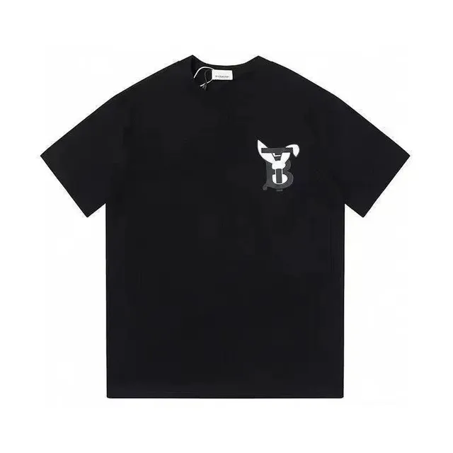 Burberry Shark Tee Black with White Shark Logo