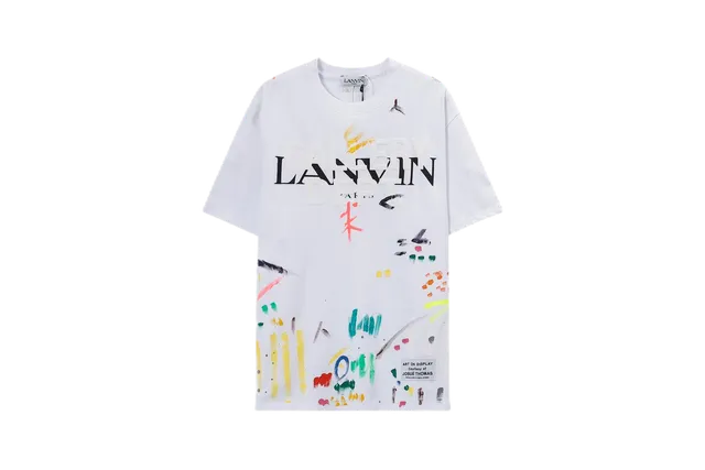 Lanvin × Jordan × Gallery Dept. Art on Display Tee Josué Thomas Collaboration