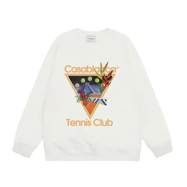 Tennis Club Sweatshirt Casablanca Graphic