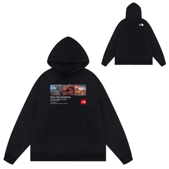 The North Face Hoodie Never Stop Exploring Graphic