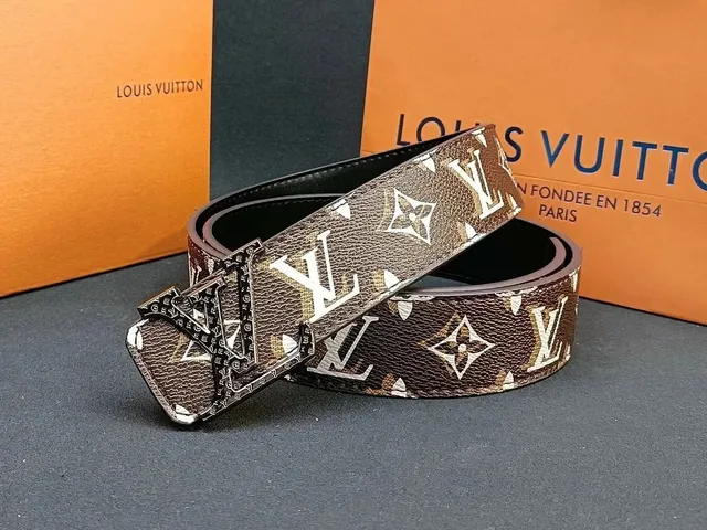 Louis Vuitton LV Monogram Belt Reversible