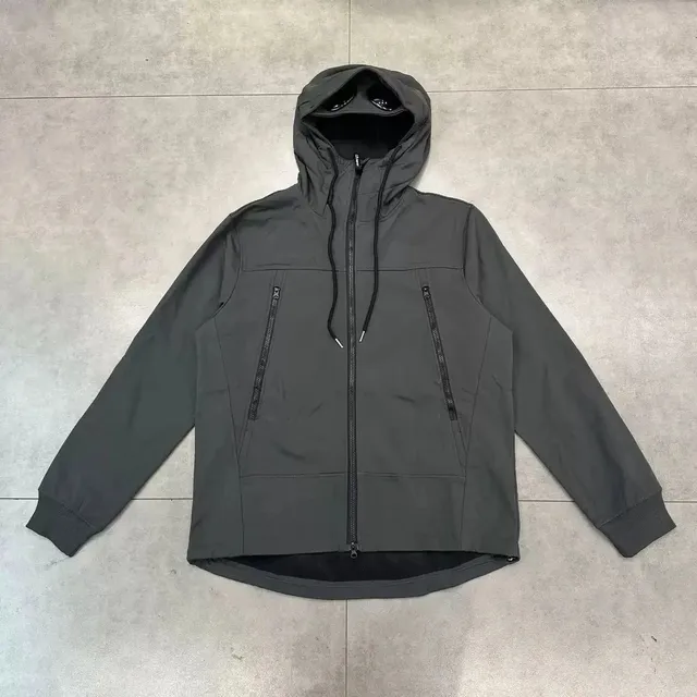 C.P. Company Hooded Jacket Smoke Grey