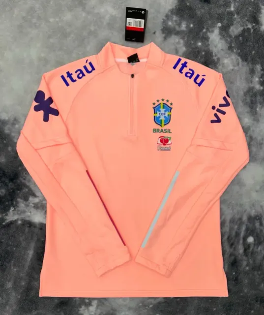 Half-zip pink brazil