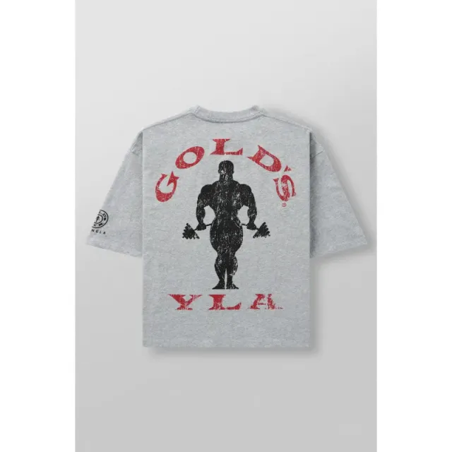 Graphic Tee Gold's Gym Bodybuilder Print