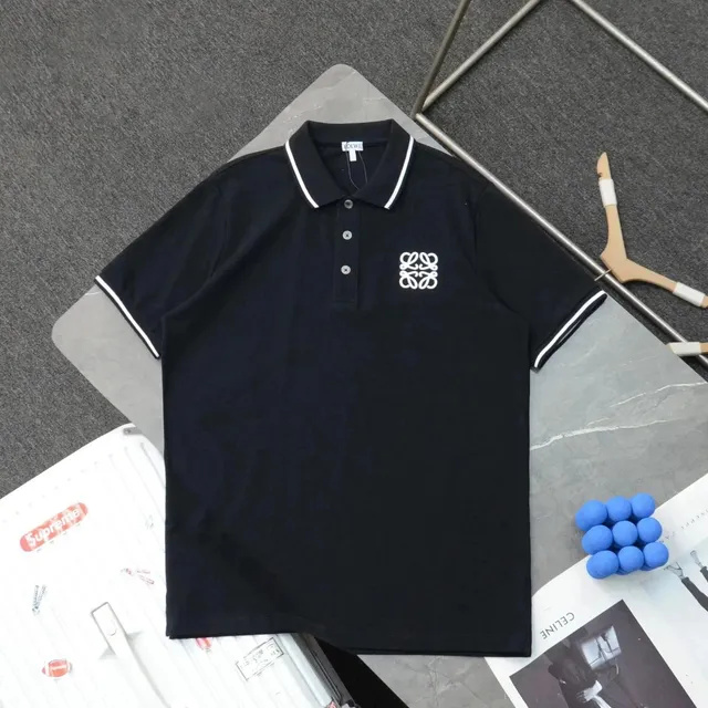 Loewe Polo Shirt Anagram Logo