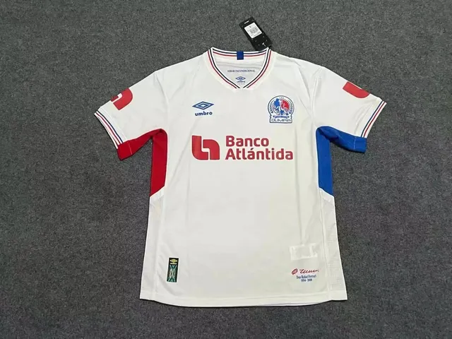 Umbro Atletico Olimpia Home Jersey Banco Atlántida Sponsor
