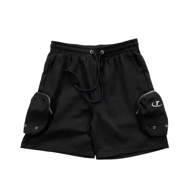 Cargo Shorts Zippered Pocket
