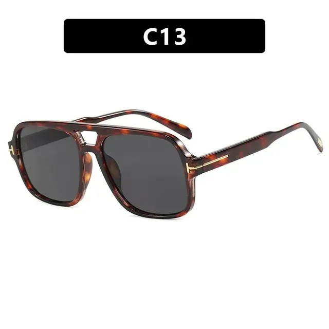Tom Ford Aviator Sunglasses Havana Frame
