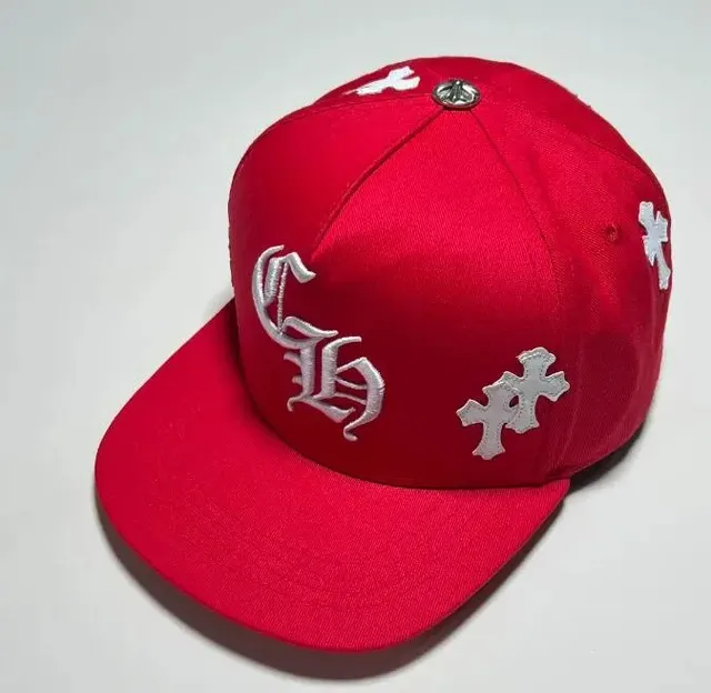 Chrome Hearts Snapback Cap Cross Logo Embroidery