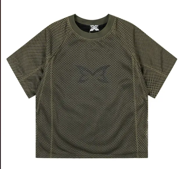 Mertra Mesh T-Shirt Olive Mesh